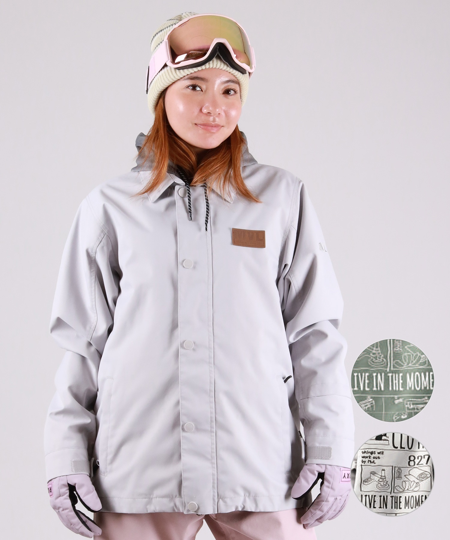 【スノーボードウエア】アルマダ　woman’s ジャケットLサイズ スノーボードウエア】アルマダ woman's ジャケットLサイズ