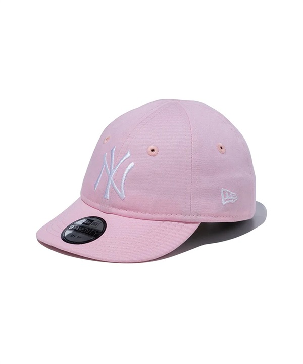 NEW ERA ニューエラ キャップ 帽子 キッズ 子供 My1st 9TWENTY ニューヨーク・ヤンキース ピンク×ホワイト 14524619