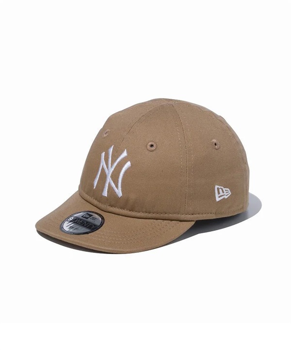 NEW ERA ニューエラ キャップ 帽子 キッズ 子供 My1st 9TWENTY ニューヨーク・ヤンキース カーキ×ホワイト 14524621