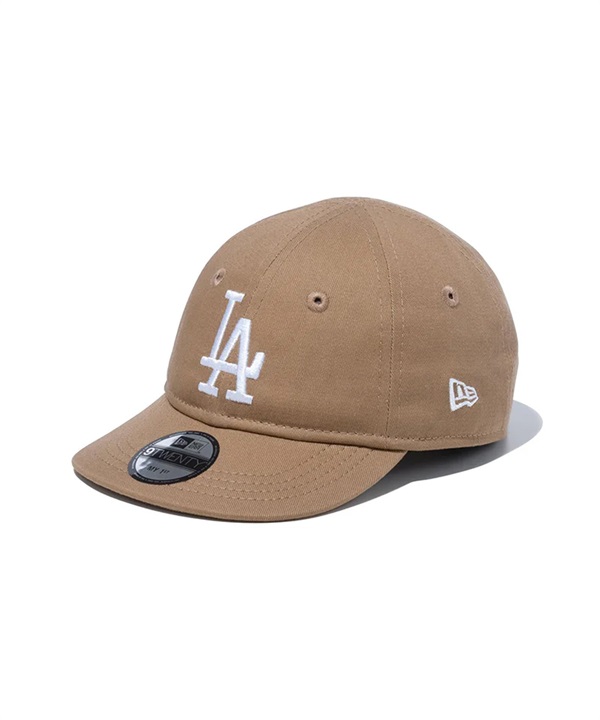 NEW ERA ニューエラ キャップ 帽子 キッズ 子供 My1st 9TWENTY ロサンゼルス・ドジャース カーキ×ホワイト 14524624