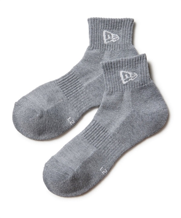 NEW ERA ニューエラ ソックス 靴下 ロゴ 無地 アンクル丈 SOCKS ANKLE 3P アンクル 3足組 14489710
