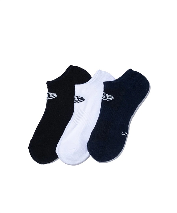 NEW ERA ニューエラ ソックス 3足組 SHORT ショート 14518168