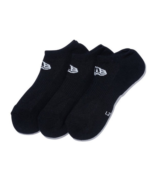 NEW ERA ニューエラ ソックス 靴下 3足組 SHORT ショート 14518171