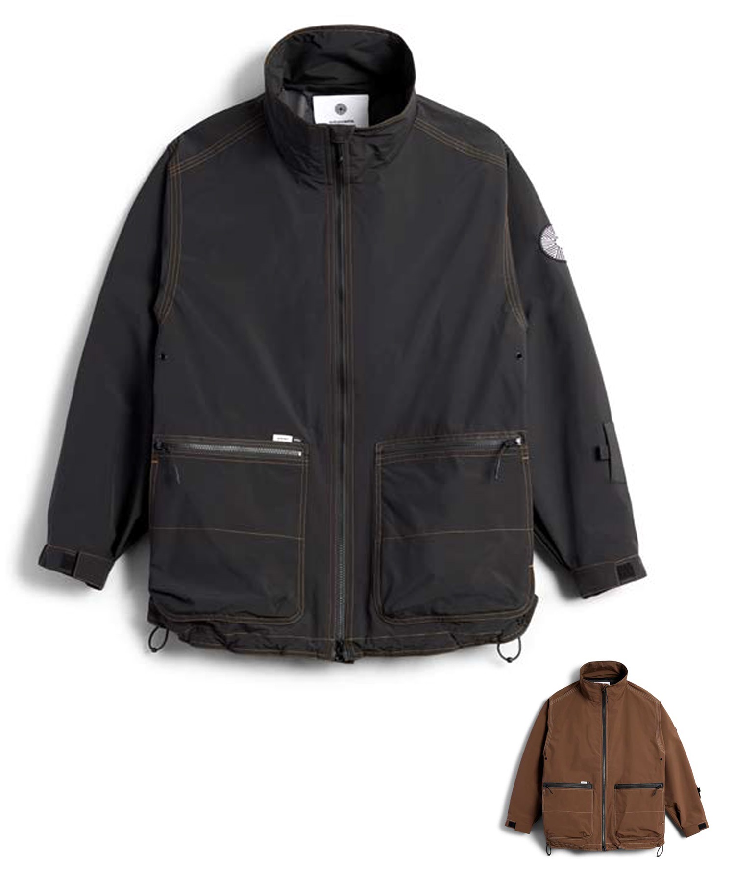 【早期購入/店頭受取対象外】AUTUMN オータム スノーボード ウェア ジャケット ユニセックス YARD JACKET ムラサキスポーツ 25-26モデル MM D25(BLACK-S)
