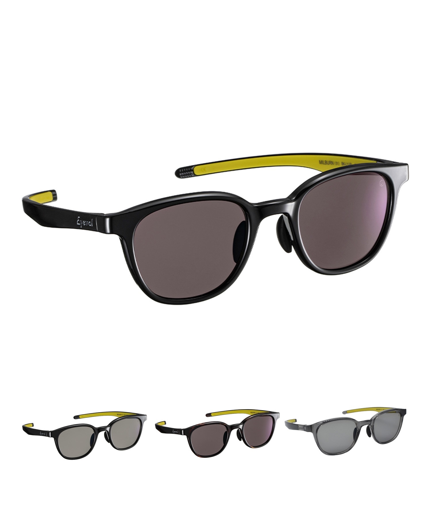 Eyevol サングラス MILBURN (51) BLK MILBURN (51) BK-LY-PL-BK PL