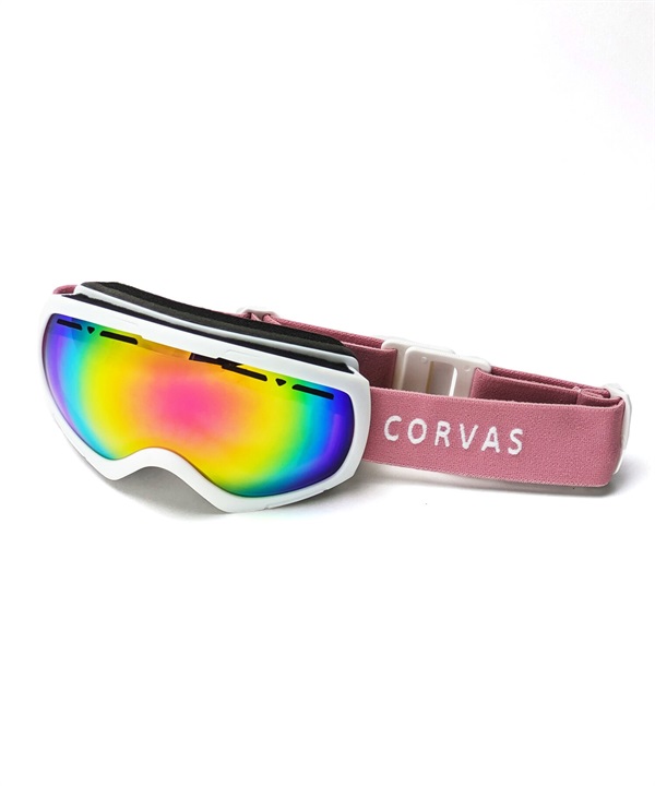CORVAS カーバス REGULUS スノーボード ゴーグル キッズ ムラサキスポーツ 25-26モデル MX A10