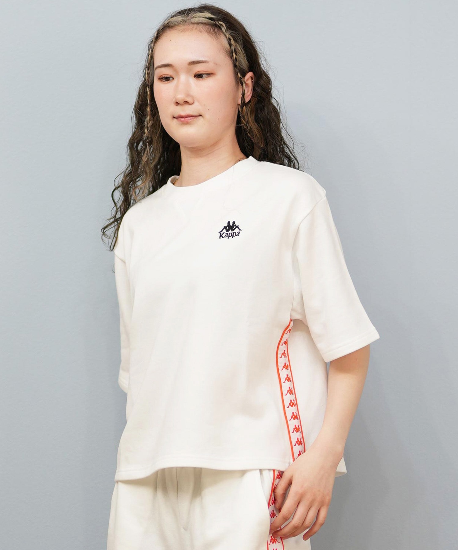 Kappa カッパ 半袖 Tシャツ レディース トレーナー スウェット 