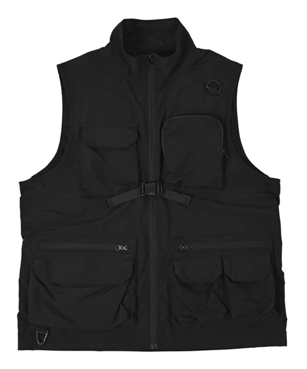 KiU キウ ベスト 【空調服 R 】ｘKiU コラボレーション エアコンディションドマルチファンクションベスト K420M-900 K420L-900 K420M-911 K420L-911