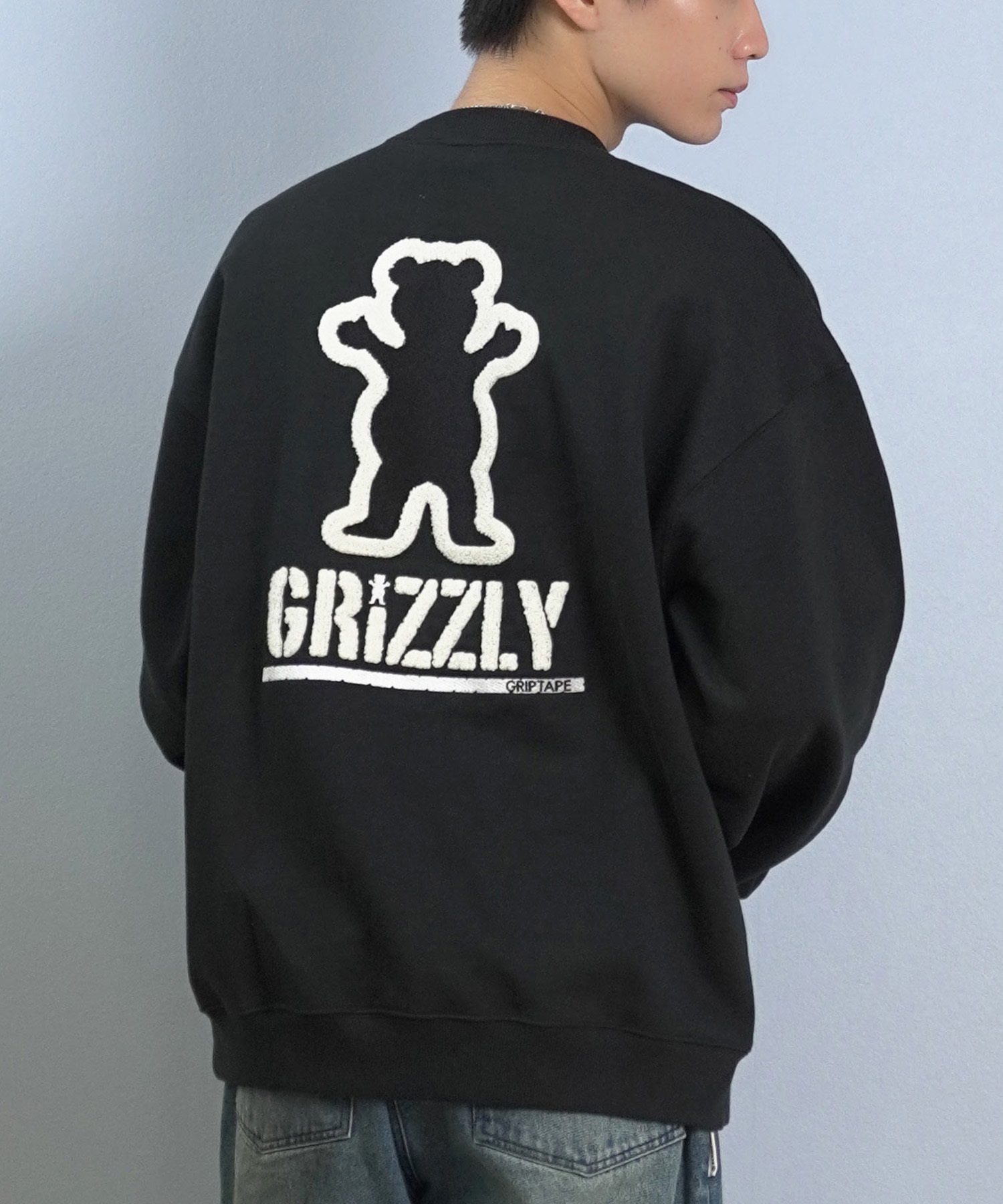 GRIZZLY グリズリー トレーナー スウェット メンズ クルーネック