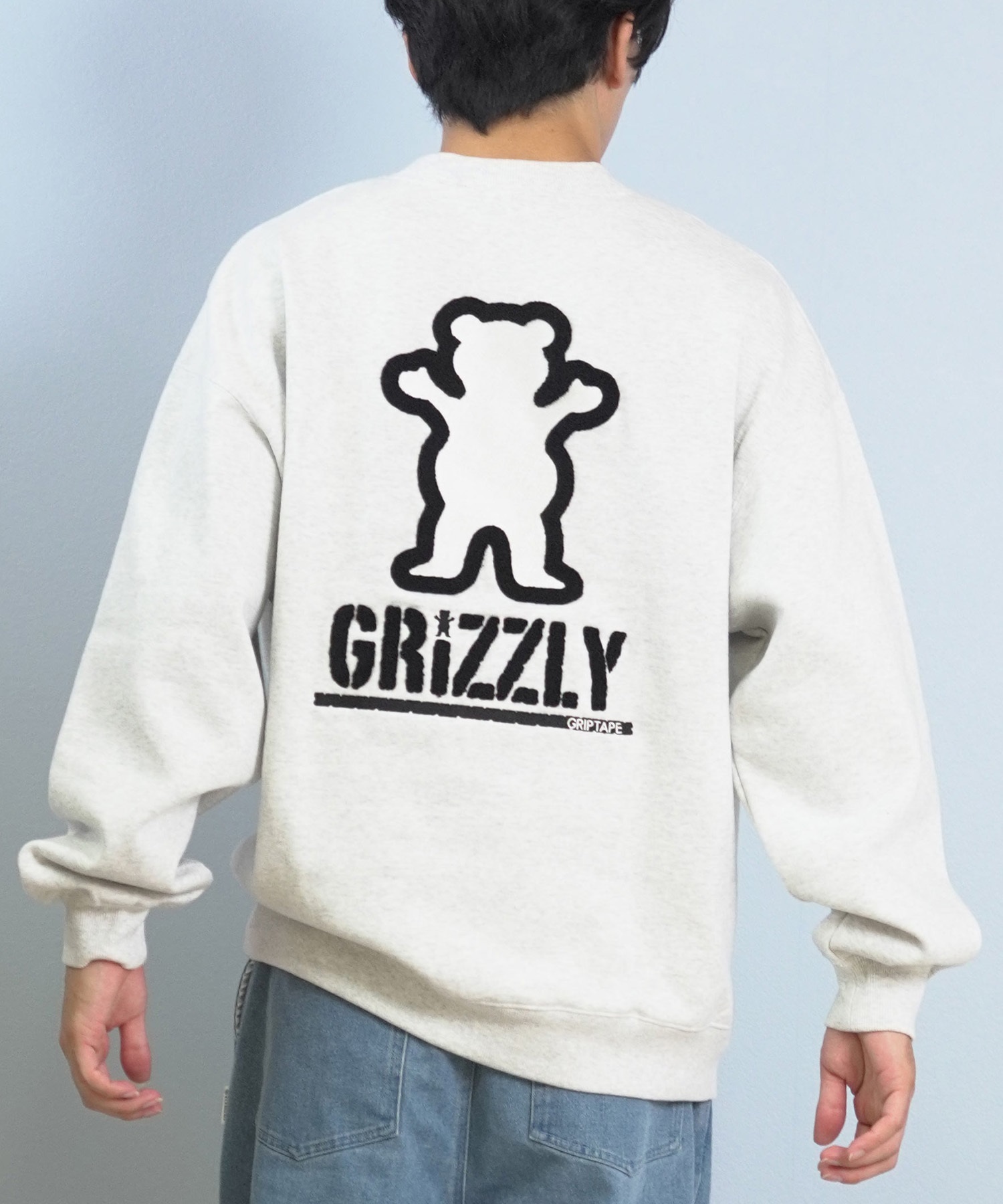 GRIZZLY グリズリー トレーナー スウェット メンズ クルーネック