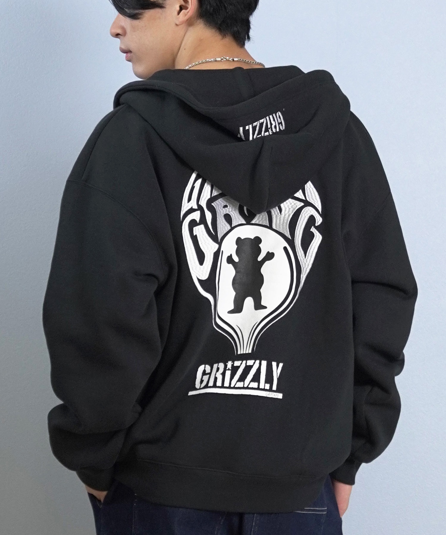 GRIZZLY グリズリー ジップアップ パーカー メンズ スウェット
