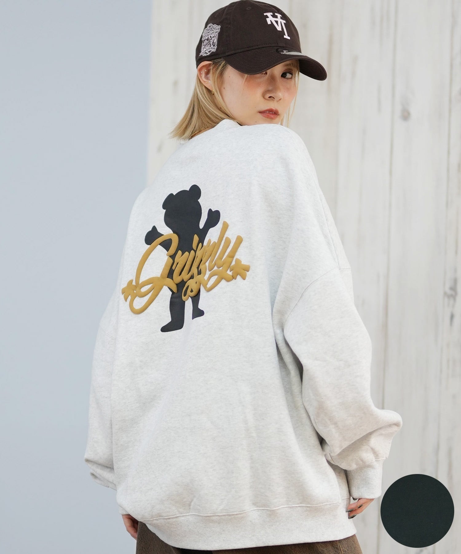 GRIZZLY グリズリー トレーナー スウェット レディース バックプリント