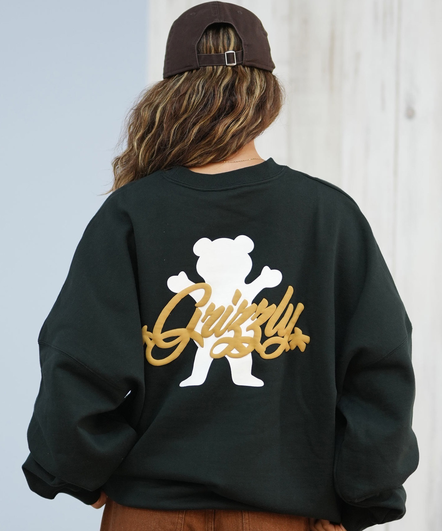 GRIZZLY グリズリー トレーナー スウェット レディース バックプリント 