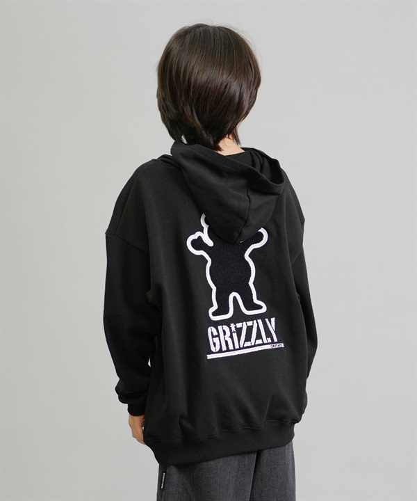 GRIZZLY グリズリー プルオーバー パーカー キッズ ジュニア 子供 75251327