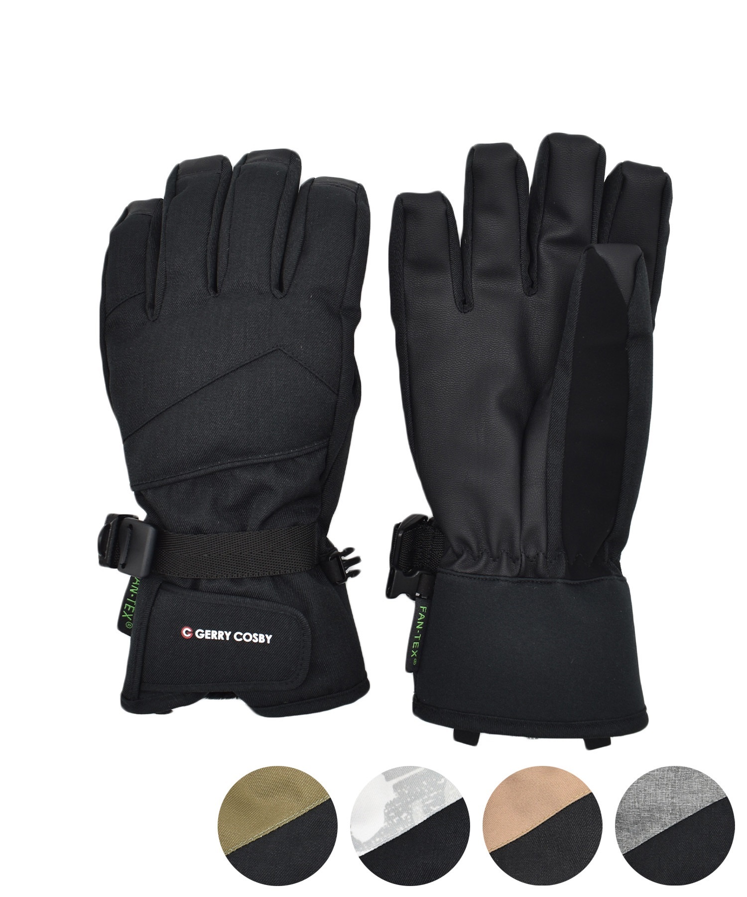 COSBY コスビー CS-6581 スノーボード グローブ ムラサキスポーツ 25-26モデル(BLK-M)