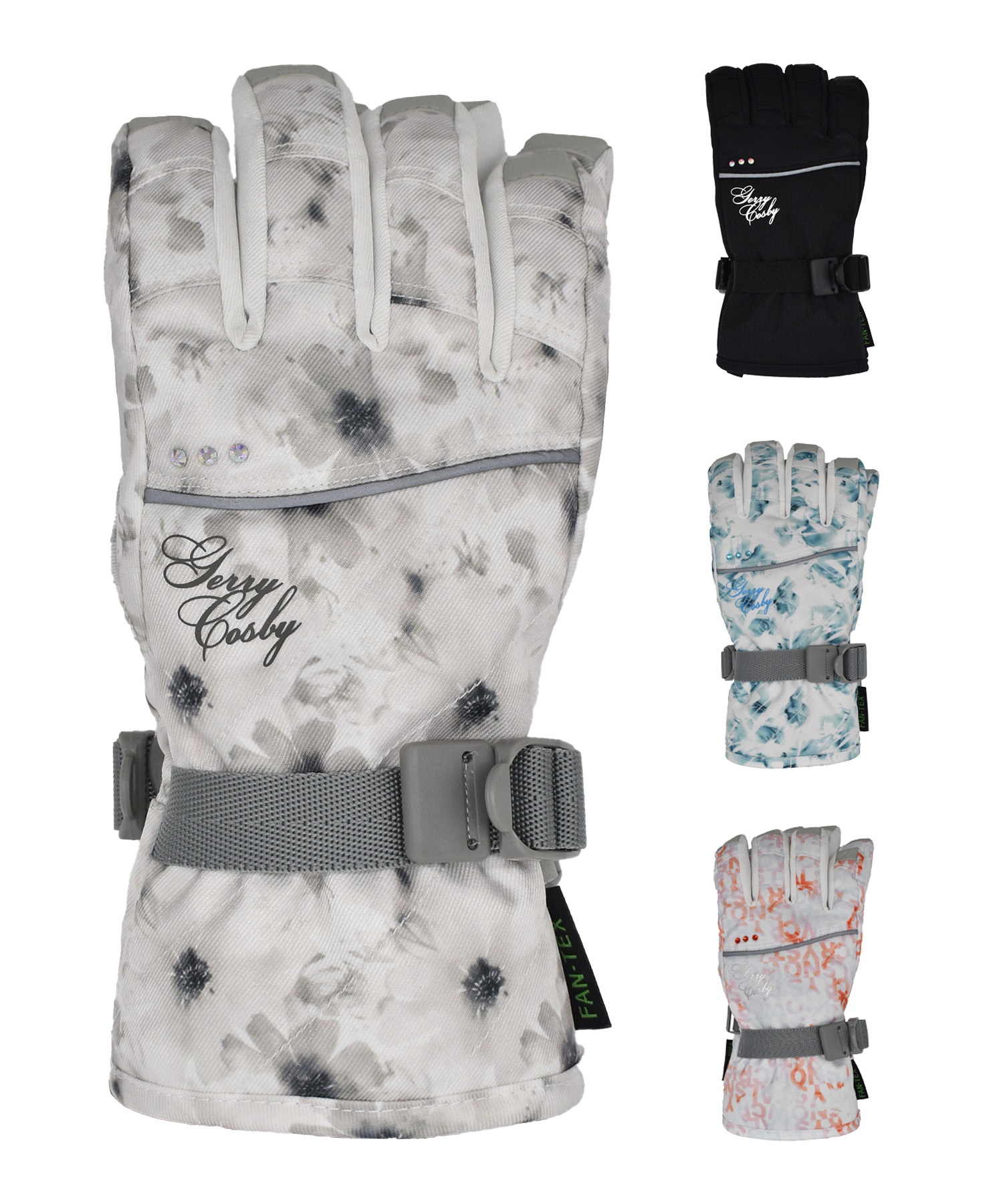 COSBY コスビー CS-6691 スノーボード グローブ レディース ムラサキスポーツ 25-26モデル(ORG-S)