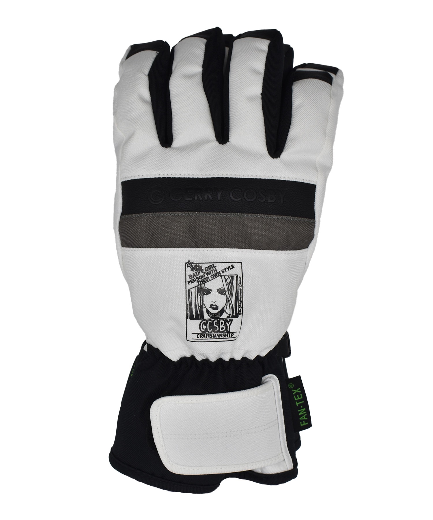 COSBY コスビー CS-6587 スノーボード グローブ メンズ ムラサキスポーツ 25-26モデル(WHT-M)