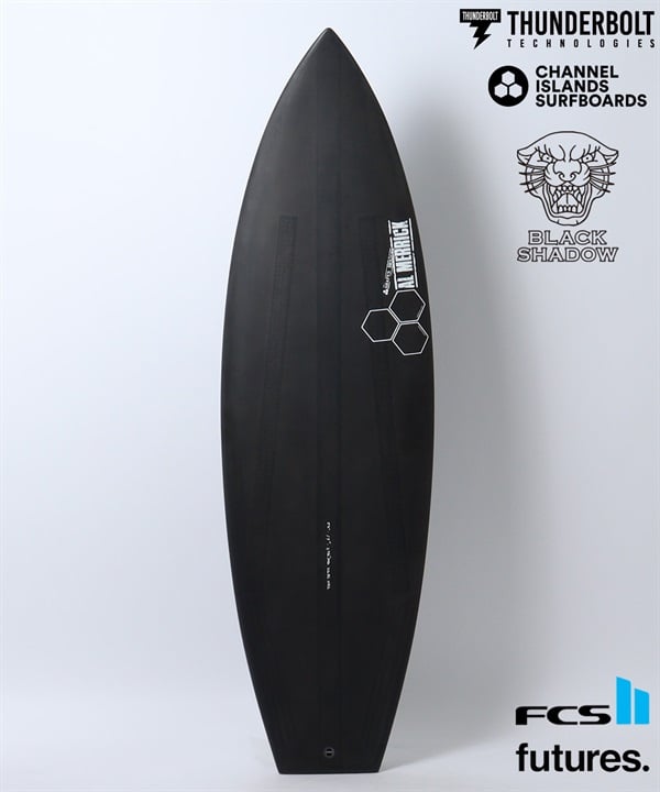 Thunderbolt サンダーボルト×CHANNEL ISLANDS チャネルアイランズ NECK BEARD2 BLACKSHADOW サーフボード ショートボード ムラサキスポーツ