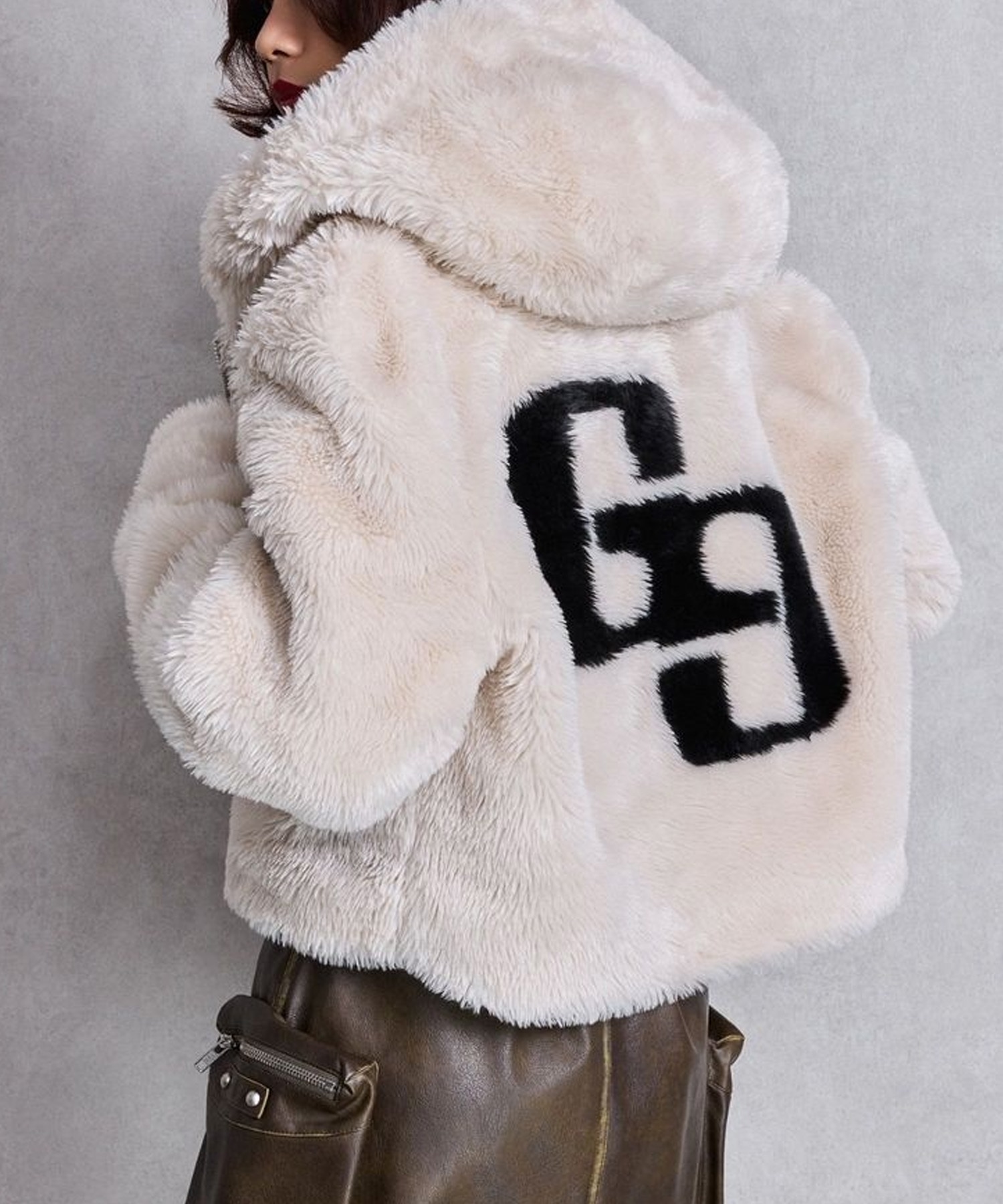 ジェイダ アウター GYDA ジェイダ アウター ジャケット レディース GG エコファー