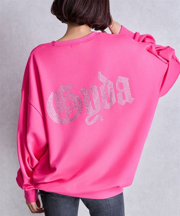 GYDA ジェイダ トレーナー スウェット レディース GG BACK bijou プルオーバー 072552737901