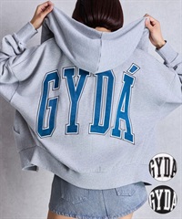 GYDA ジェイダ ジップアップ パーカー レディース GYDA LOOSE スウェット ZIP UP パーカー 072552908001(O.WHT-FREE)