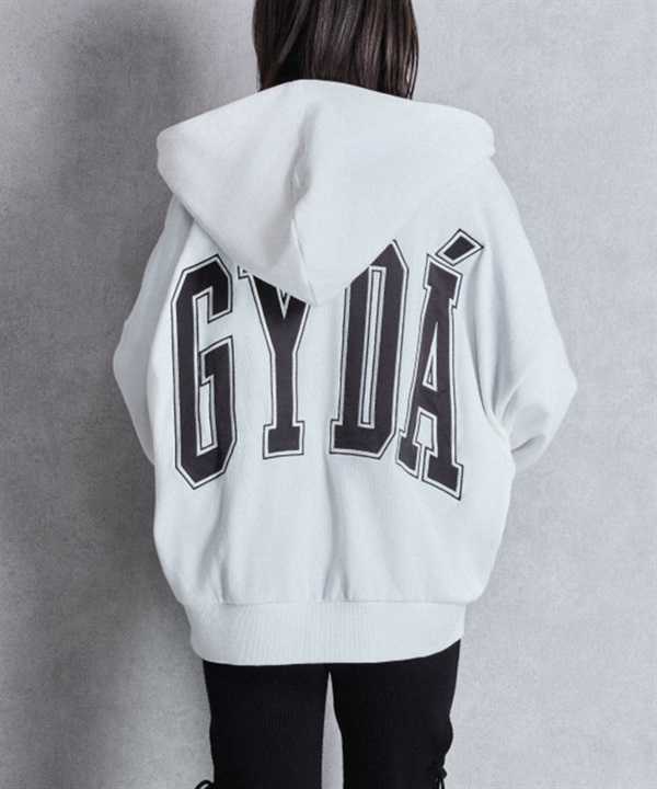 GYDA ジェイダ ジップアップ パーカー レディース GYDA LOOSE スウェット ZIP UP パーカー 072552908001