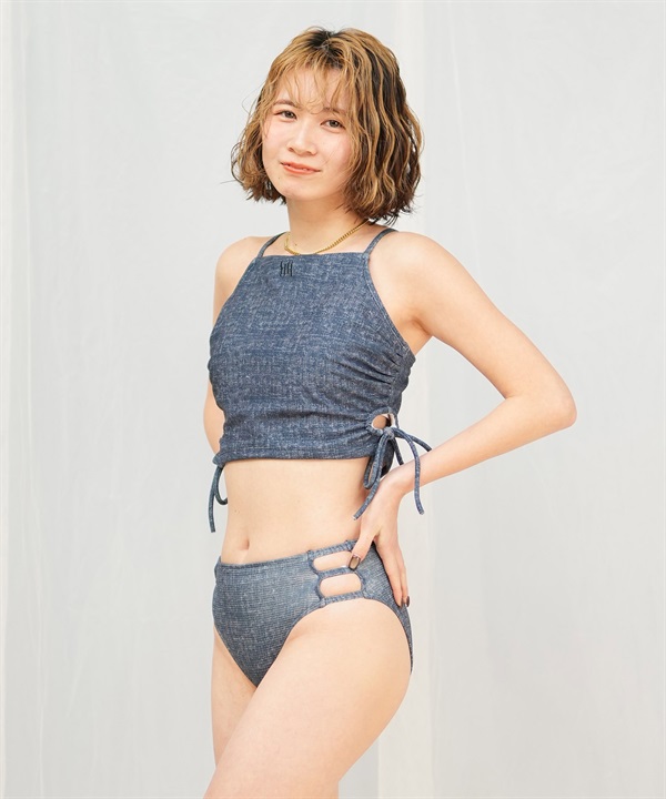 GYDA ジェイダ 水着 レディース ビキニ サイドギャザー タンクビキニ 404090