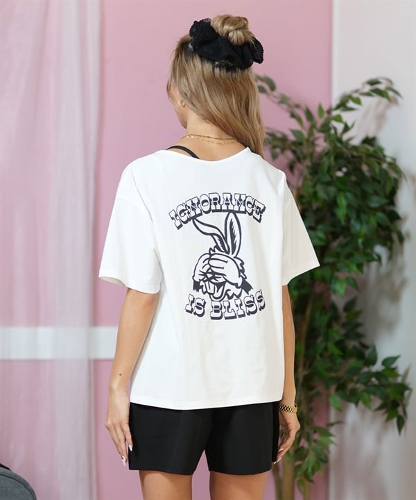 GYDA ジェイダ 水着 レディース ビキニ 半袖Tシャツ バニー バックプリント 4点セット 404800