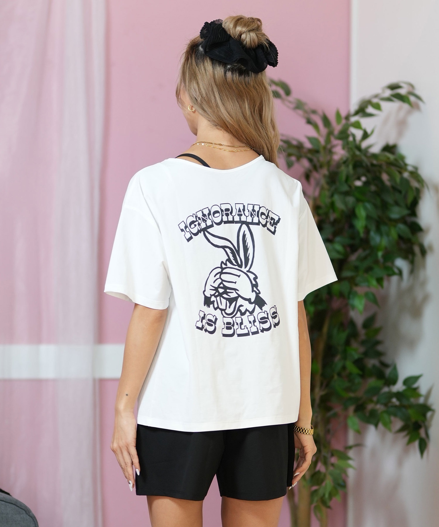 GYDA ジェイダ 水着 レディース ビキニ 半袖Tシャツ バニー