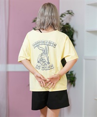 GYDA ジェイダ 水着 レディース ビキニ 半袖Tシャツ バニー バックプリント 4点セット 404800