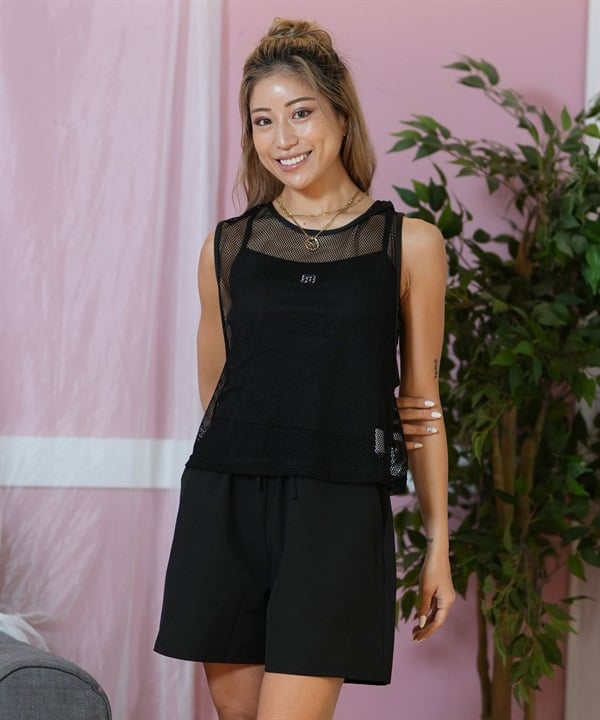 GYDA ジェイダ 水着 レディース ビキニ メッシュノースリーブ タンキニ 4点セット 404830