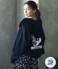 GYDA ジェイダ ラッシュガード レディース ジップアップ パーカー バックプリント 水陸両用 UVカット 404590