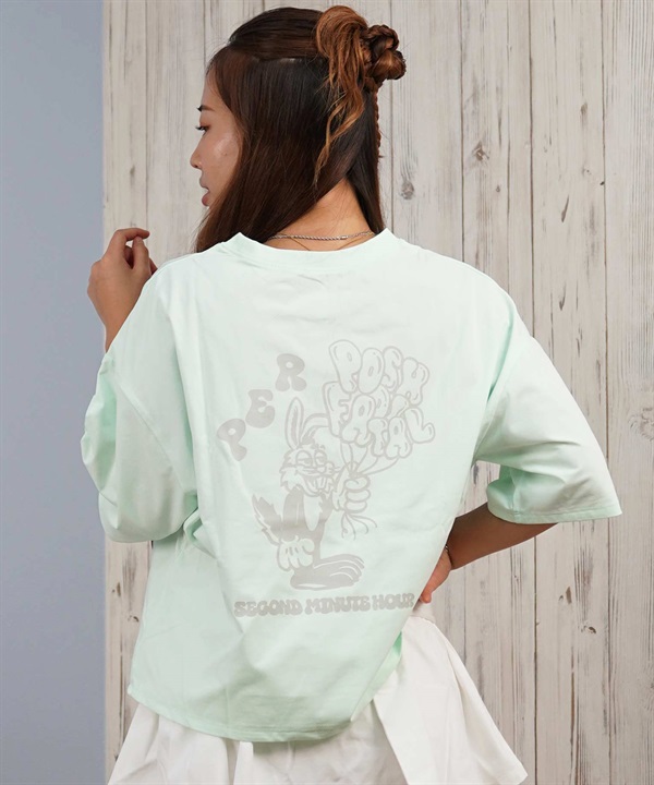 GYDA ジェイダ 水着 ラッシュガード 半袖 Tシャツ レディース バックプリント UVカット 水陸両用 404630
