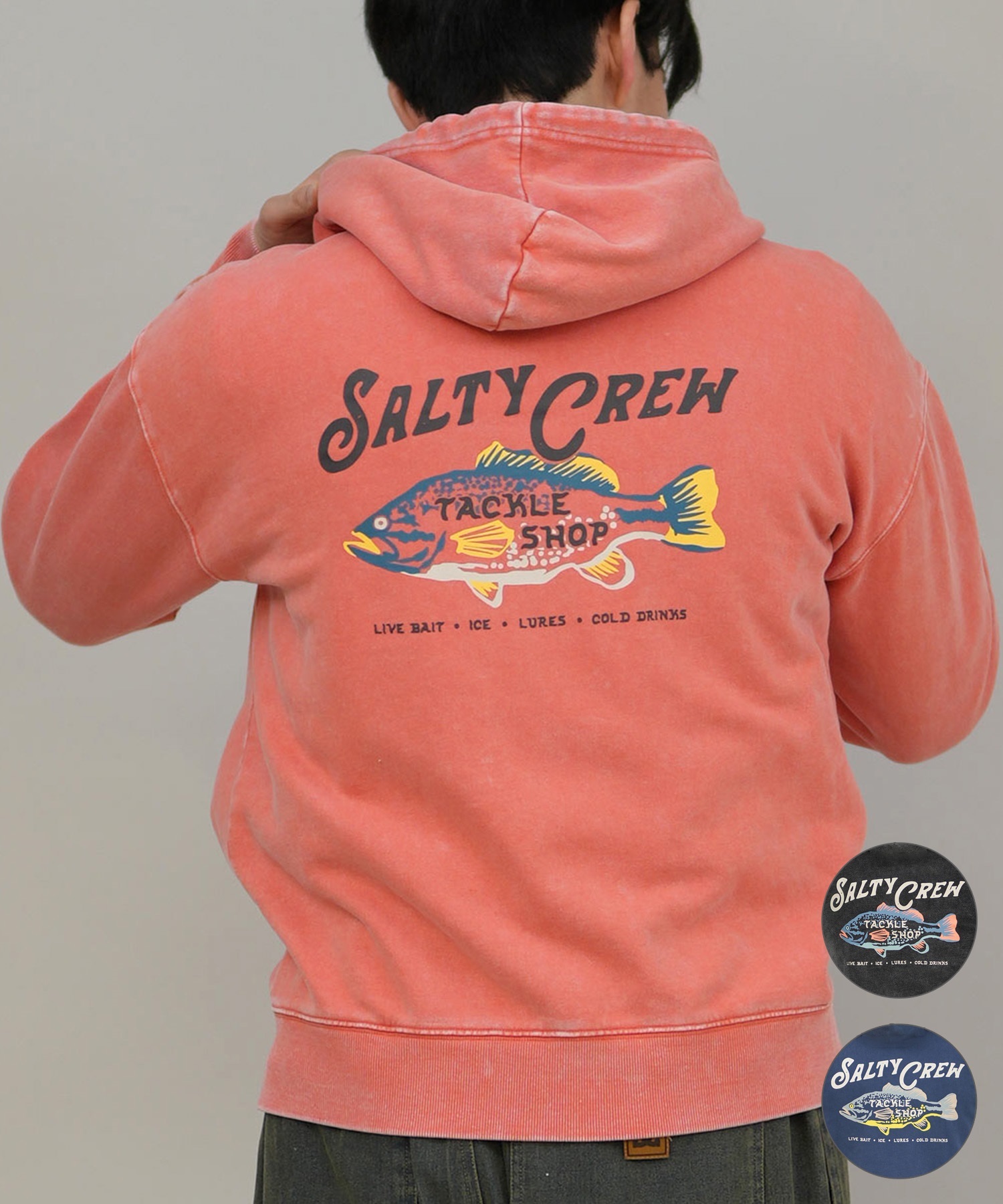 (取寄) ソルティ クルー メンズ リフューズ フリース Salty Crew men Refuge Fleece Midnight Navy SALTY CREW ソルティークルー ジップアップ パーカー メンズ