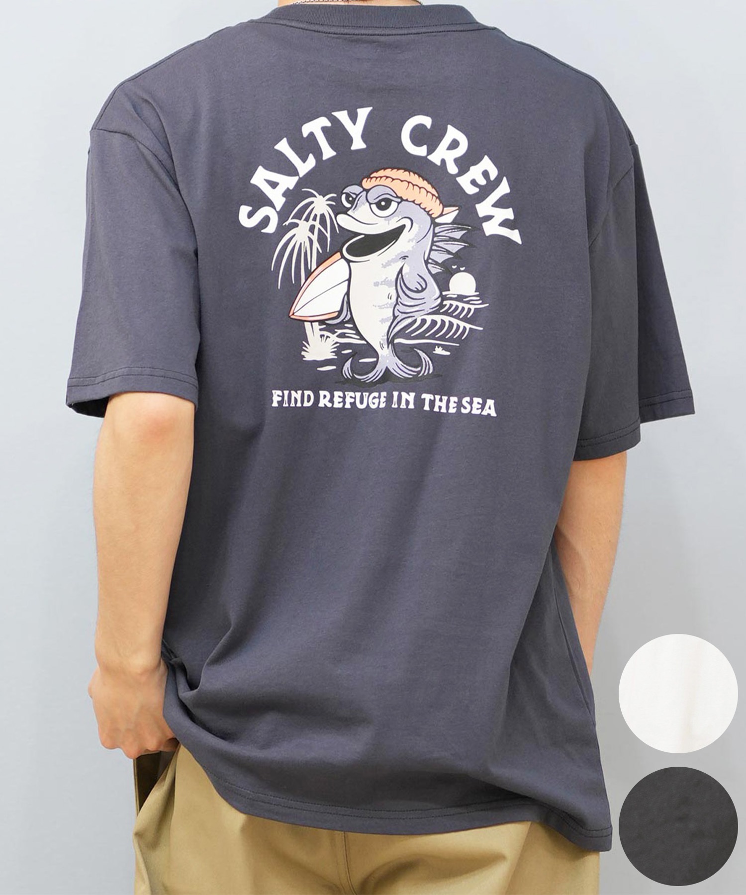 SALTY CREW ソルティークルー 半袖 Tシャツ メンズ バックプリント 55