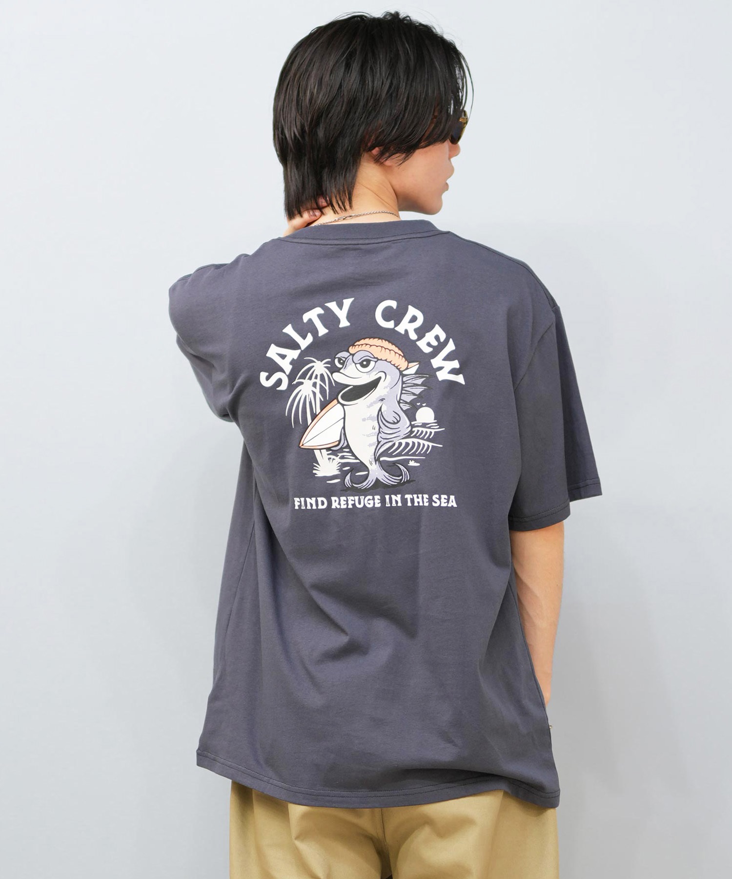 SALTY CREW ソルティークルー 半袖 Tシャツ メンズ バックプリント 55