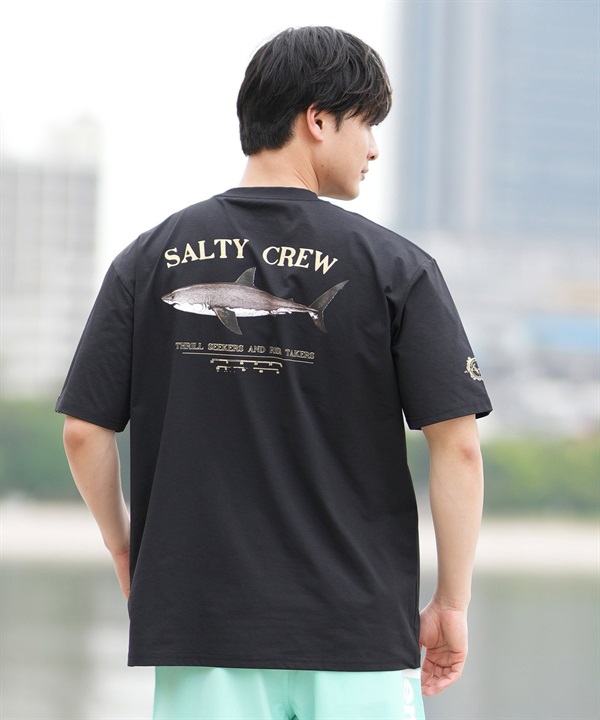SALTY CREW ソルティークルー 半袖 Tシャツ メンズ ラッシュガード 水陸両用 バックプリント 55-234