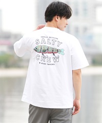 SALTY CREW ソルティークルー 半袖 Tシャツ メンズ 水陸両用 ラッシュガード バックプリント 55-235