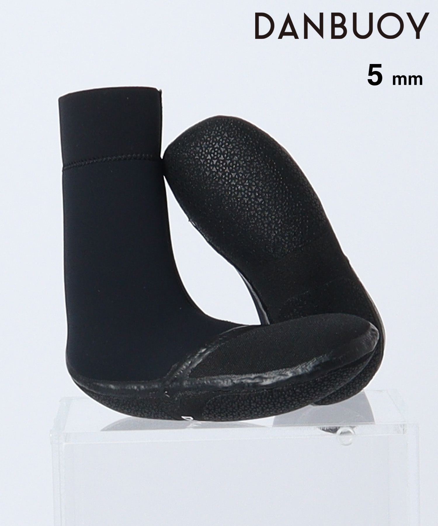 DANBUOY ダンブイ ROUND SOX 5mm サーフィン ブーツ 真冬対応 ムラサキ