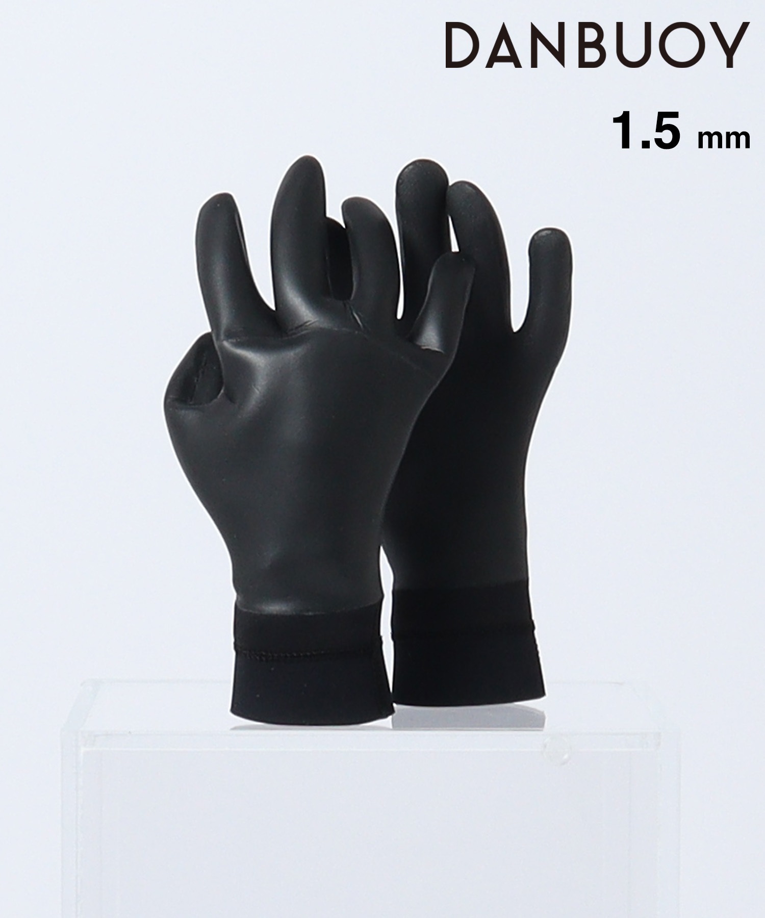 DANBUOY ダンブイ N.K GLOVE 1.5mm サーフィン グローブ  真冬対応 ムラサキスポーツ(BLK-XS)