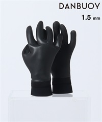 DANBUOY ダンブイ N.K GLOVE 1.5mm サーフィン グローブ  真冬対応 ムラサキスポーツ(BLK-XS)