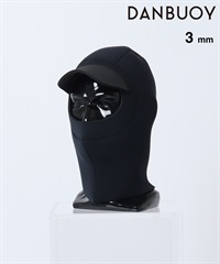 DANBUOY ダンブイ FULL FACE 3mm サーフィン ヘッドキャップ  真冬対応 ムラサキスポーツ(BLK-S)