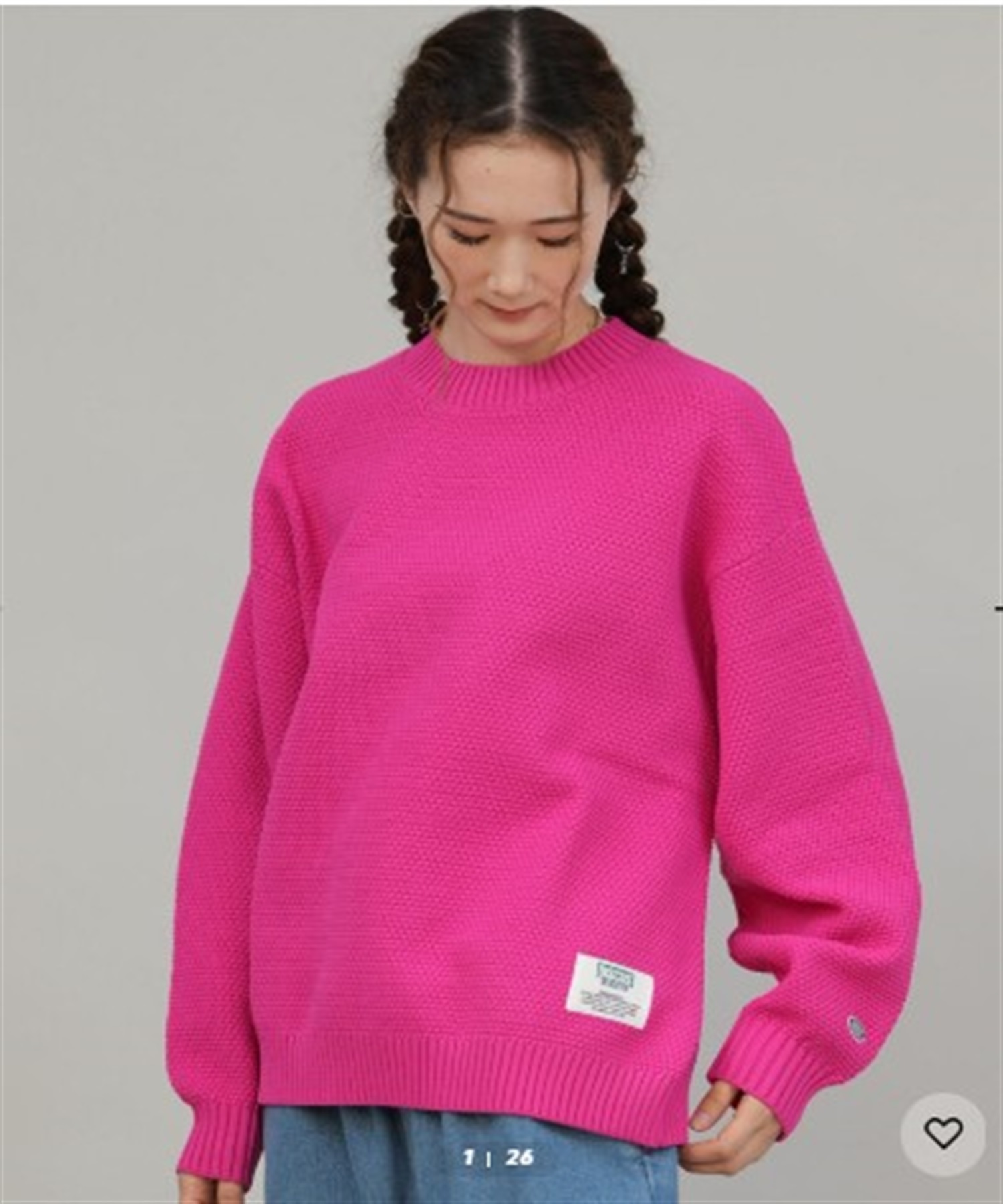 DISCUS ATHLETIC ディスカスアスレチック ニット セーター レディース