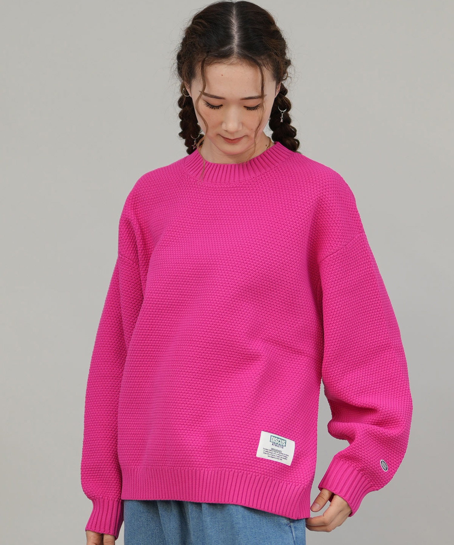 DISCUS ATHLETIC ディスカスアスレチック ニット セーター レディース