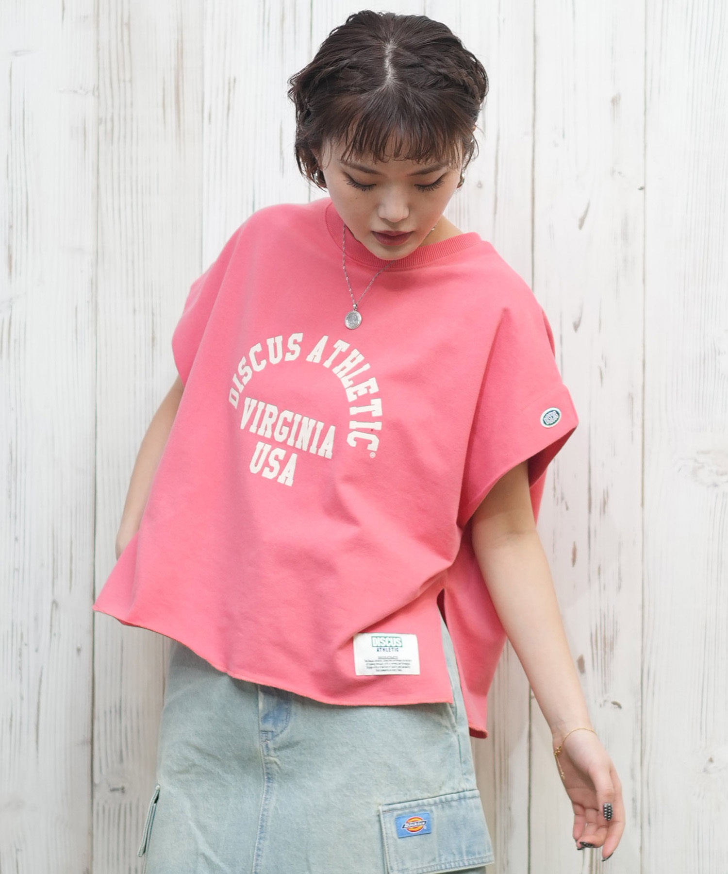 DISCUS ATHLETIC ディスカス アスレチック 半袖 Tシャツ レディース