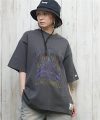 DISCUS ATHLETIC ディスカス アスレチック × Disney Villains ディズニー ヴィランズ コラボ 半袖 Tシャツ レディース 5287-5675(90BK-M)