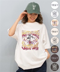 DISCUS ATHLETIC ディスカスアスレチック × Disney ディズニー コラボ 半袖 Tシャツ レディース ミッキーマウス 5287-5975(09OF-M)