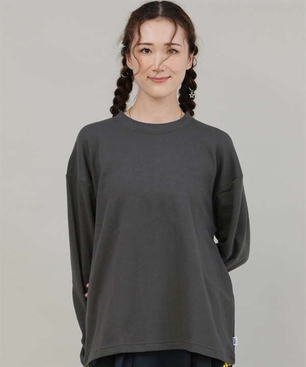 DISCUS ATHLETIC ディスカスアスレチック 長袖 Tシャツ ロンT レディース シンプル DSCCOOLMAX袖リブロンT 5473-5107