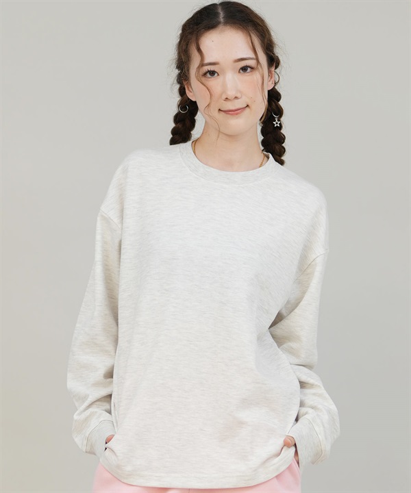 DISCUS ATHLETIC ディスカスアスレチック 長袖 Tシャツ ロンT レディース シンプル DSCCOOLMAX袖リブロンT 5473-5107