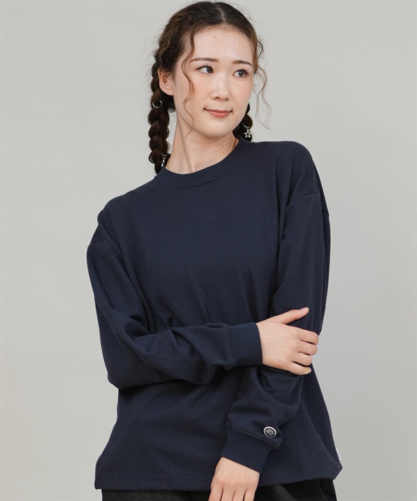 DISCUS ATHLETIC ディスカスアスレチック 長袖 Tシャツ ロンT レディース シンプル DSCCOOLMAX袖リブロンT 5473-5107